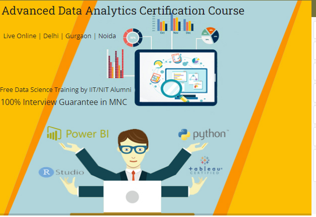 Read more about the article Data Analyst Course in Delhi, [100% Job, Update New Skill in ’24] Microsoft Power BI Certification Institute in Gurgaon, Free Python Data Science in Noida, SQL Course in New Delhi,