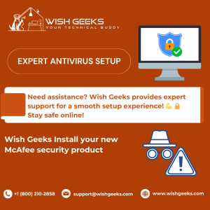 Read more about the article How to Fix a Slow PC and Activate McAfee Antivirus: A Guide by Wish Geeks